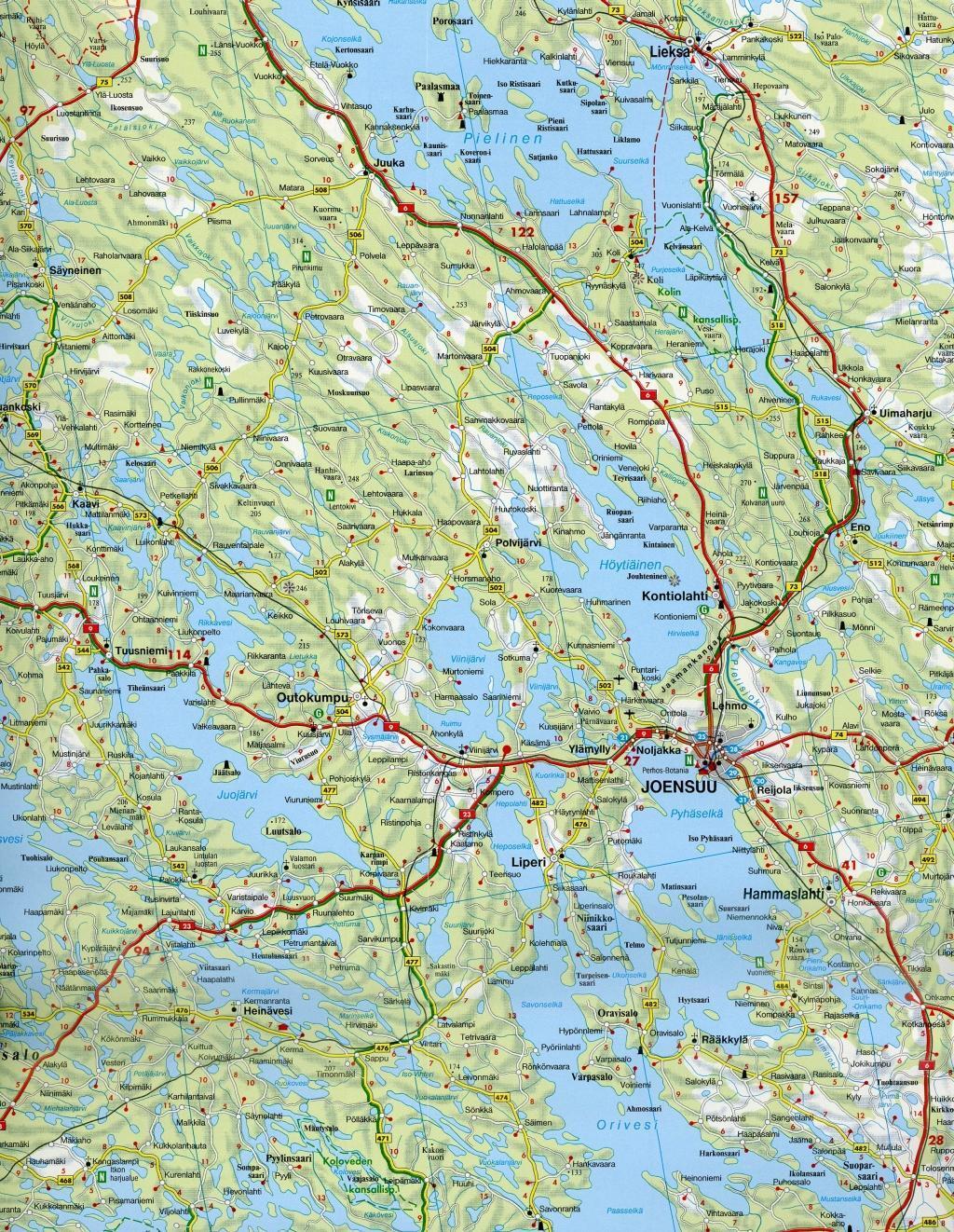 Bild: 9783707905793 | Finnland 1 : 500 000 | (Land-)Karte | Deutsch | 2012
