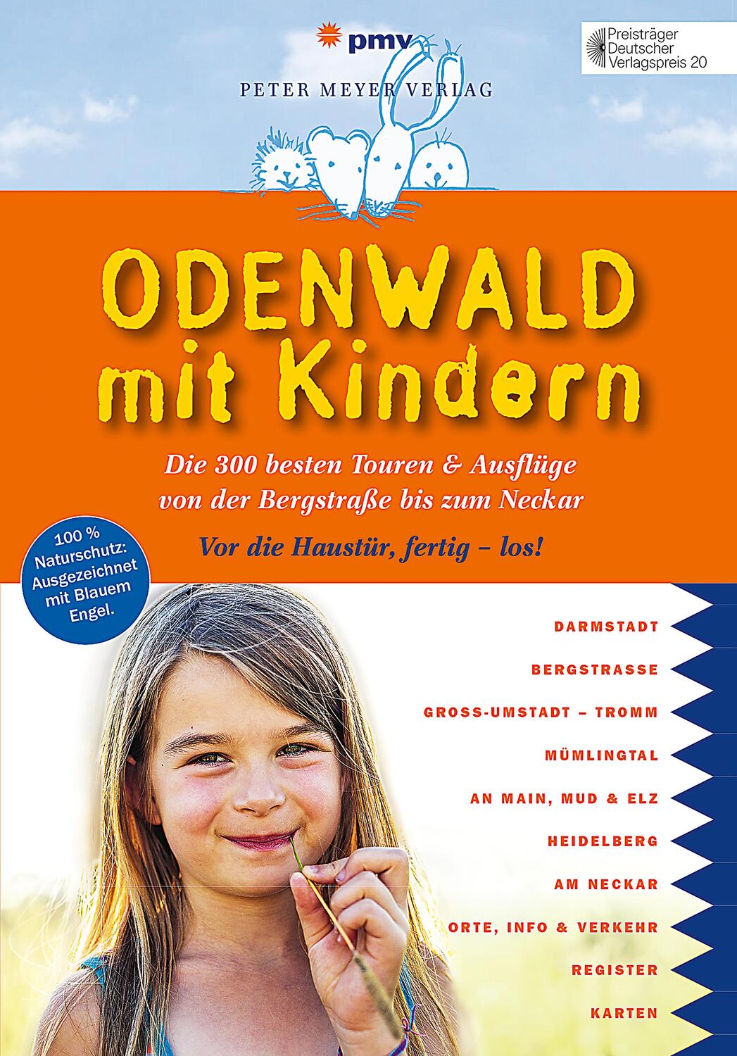 Cover: 9783898594561 | Odenwald mit Kindern | Annette Sievers | Taschenbuch | ... mit Kindern