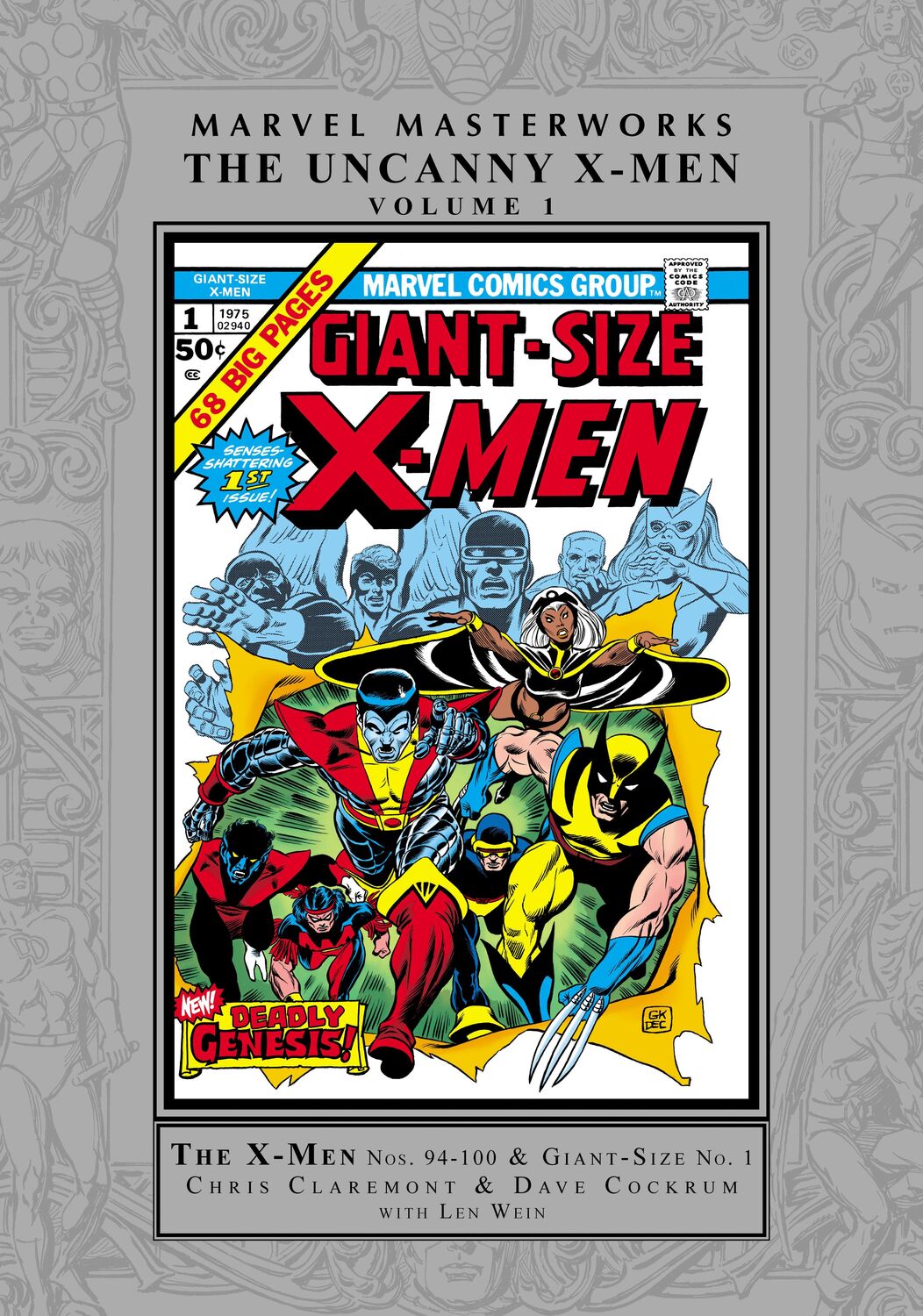 Cover: 9781302951443 | Marvel Masterworks: The Uncanny X-Men Vol. 1 | Chris Claremont (u. a.)