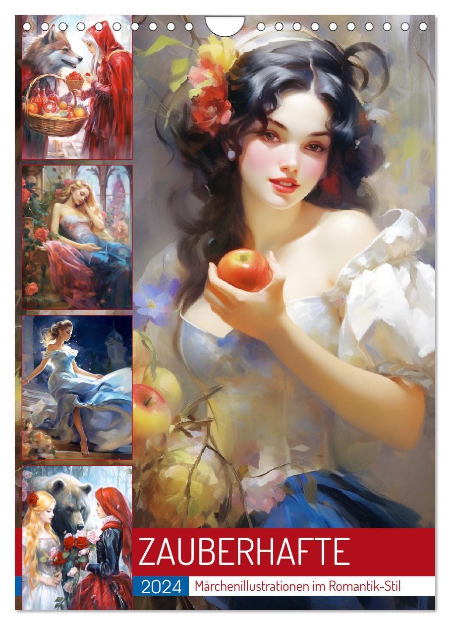 Cover: 9783383568770 | Zauberhafte Märchenillustrationen im Romantik-Stil (Wandkalender...