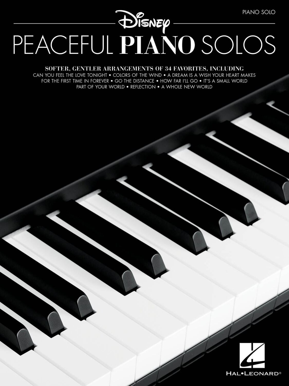 Cover: 888680942724 | Disney Peaceful Piano Solos | Piano Solo Songbook | Buch | 2019