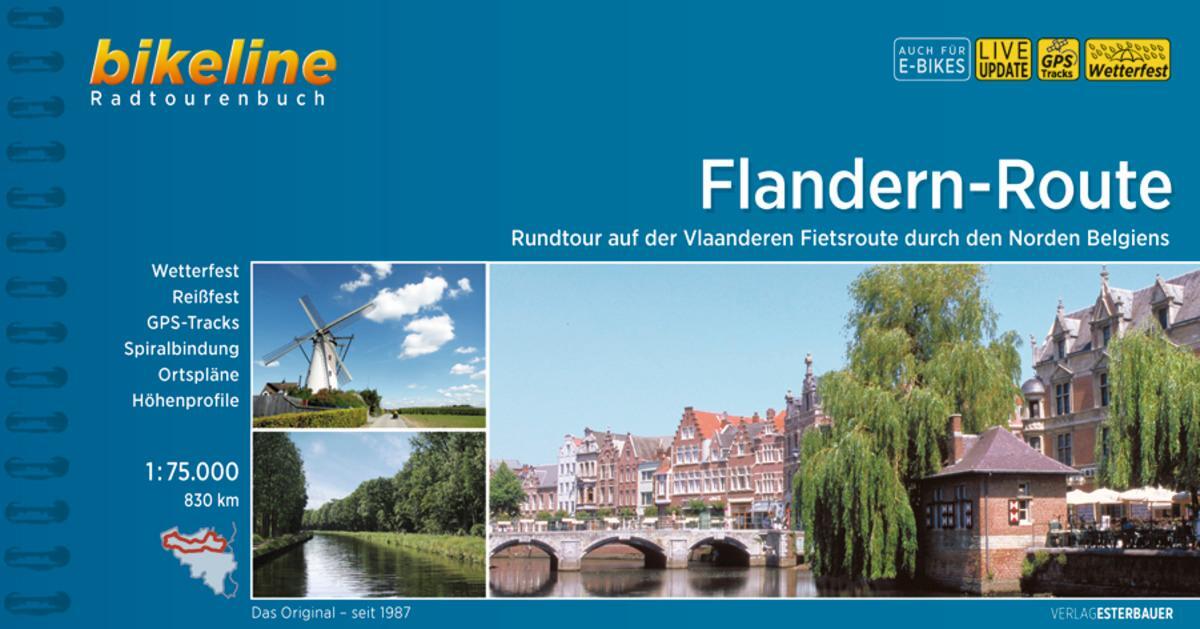 Cover: 9783850009249 | Flandern-Route | Esterbauer Verlag | Taschenbuch | Spiralbindung