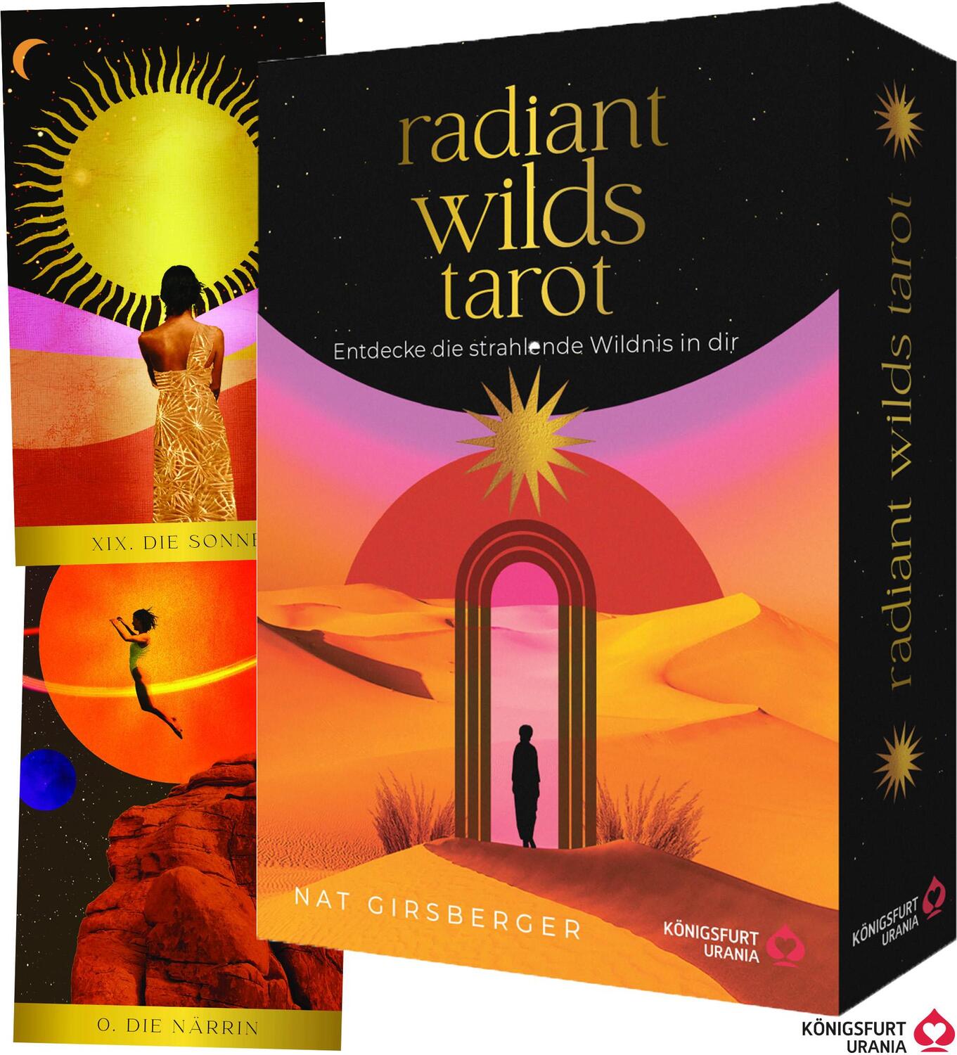 Cover: 9783868265842 | Radiant Wilds Tarot - Entdecke die strahlende Wildnis in dir: 78...