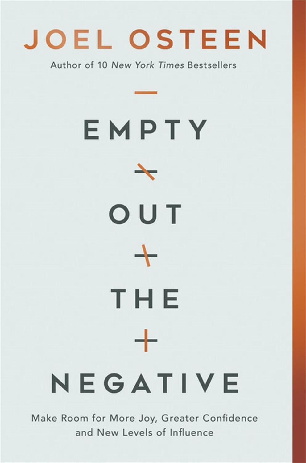 Cover: 9781546016014 | Empty Out the Negative | Joel Osteen | Taschenbuch | Englisch | 2021