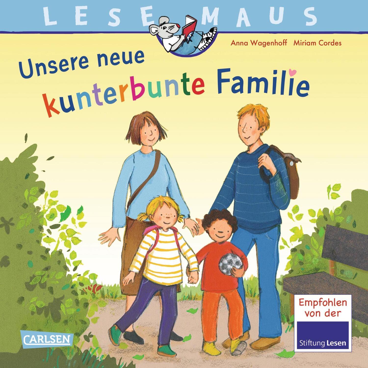 Cover: 9783551081704 | LESEMAUS 170: Unsere neue kunterbunte Familie | Anna Wagenhoff | Buch