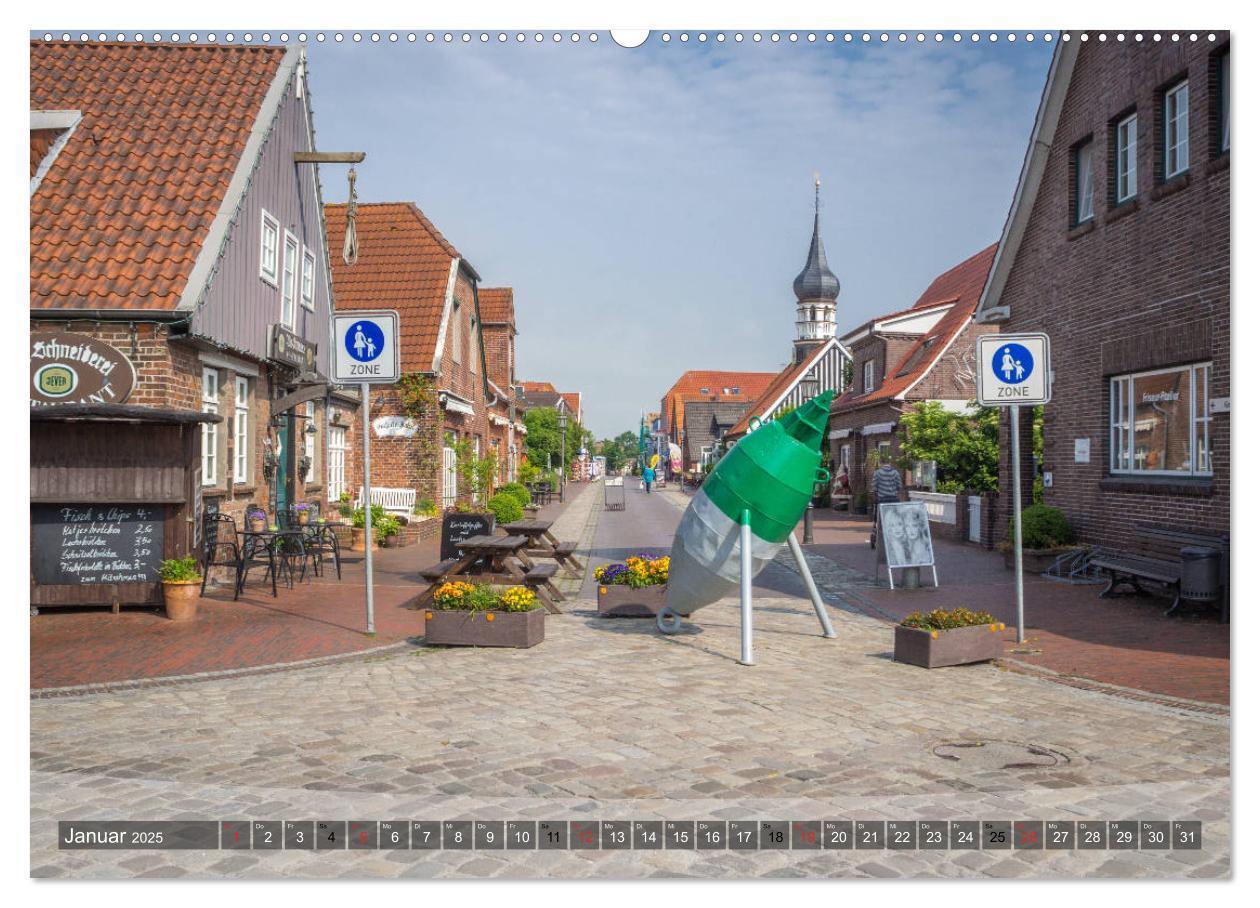 Bild: 9783435425891 | Hooksiel im Friesland (Wandkalender 2025 DIN A2 quer), CALVENDO...