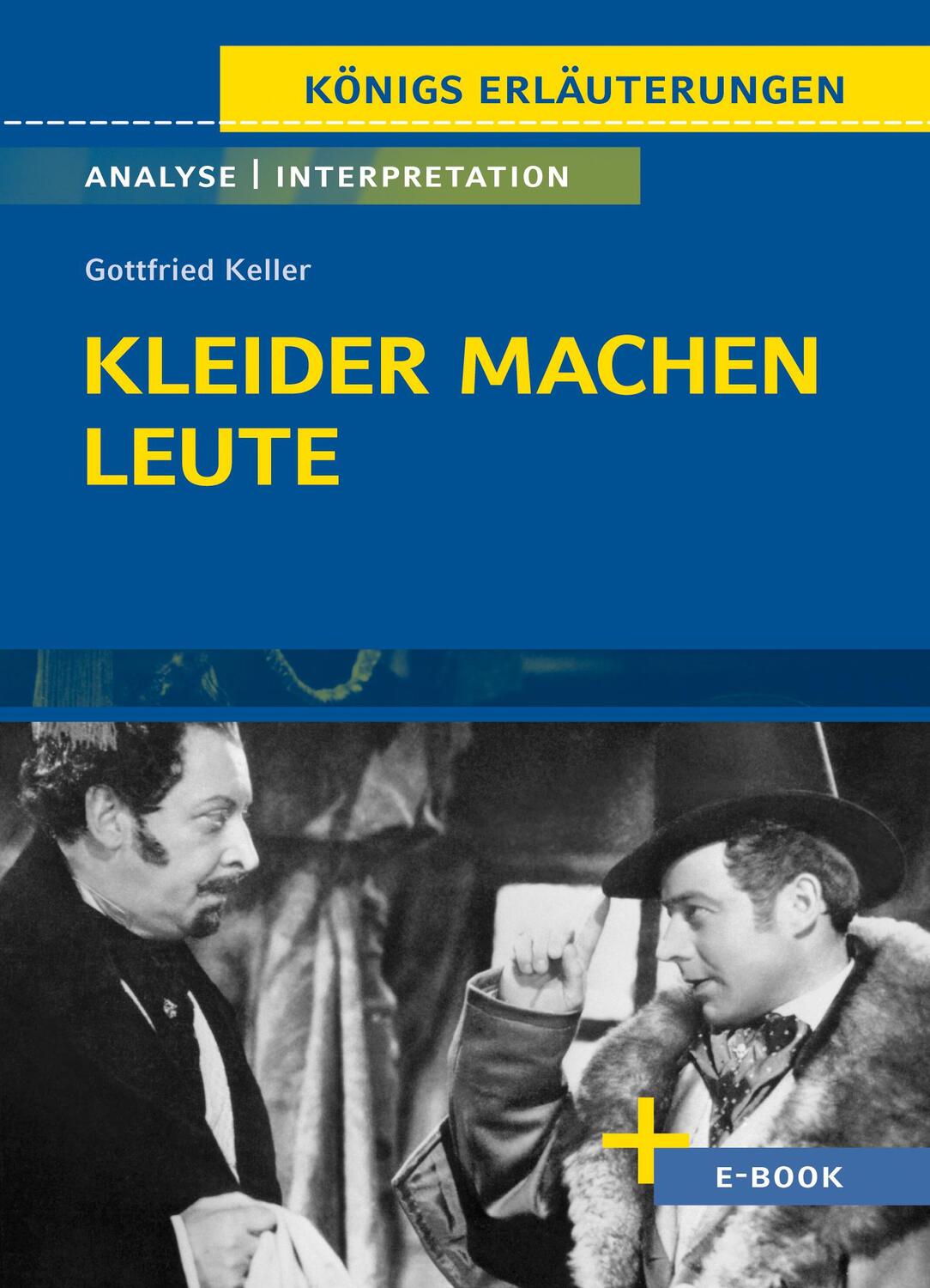 Cover: 9783804420892 | Kleider machen Leute von Gottfried Keller- Textanalyse und...