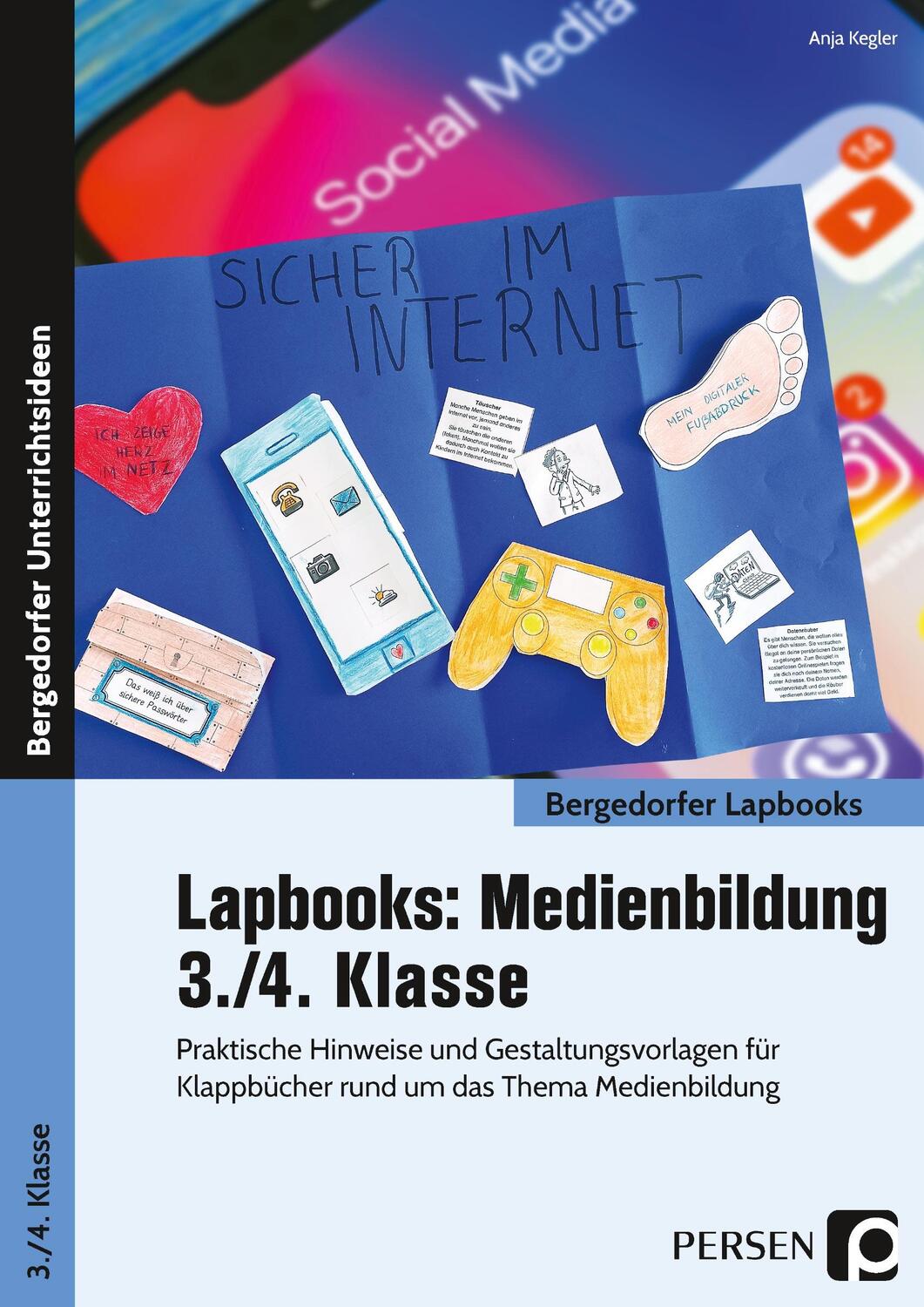 Cover: 9783403208556 | Lapbooks: Medienbildung - 3./4. Klasse | Anja Kegler | Broschüre