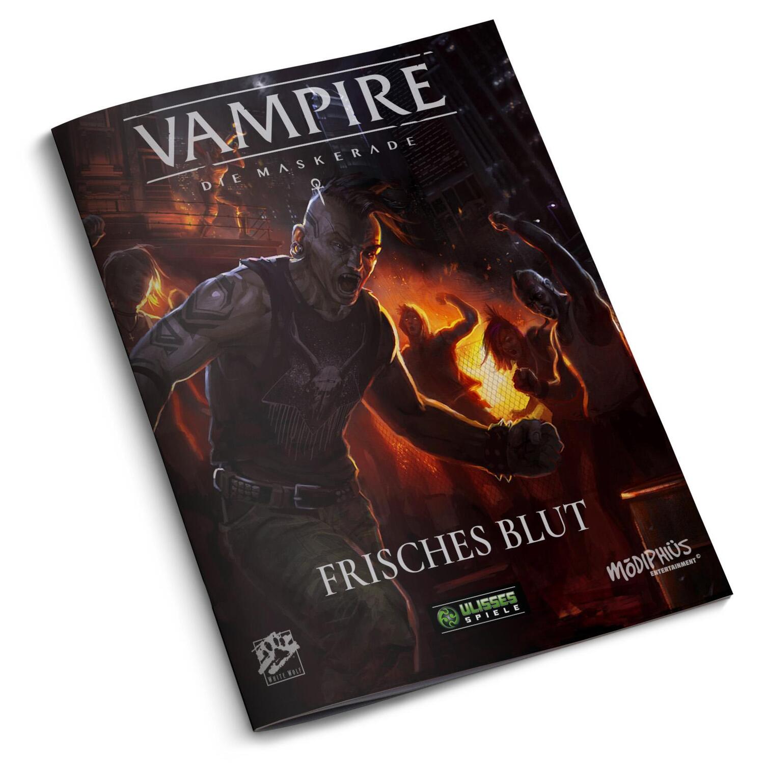 Cover: 9783963315565 | V5 Vampire - Die Maskerade: Frisches Blut | Juan Echenique (u. a.)