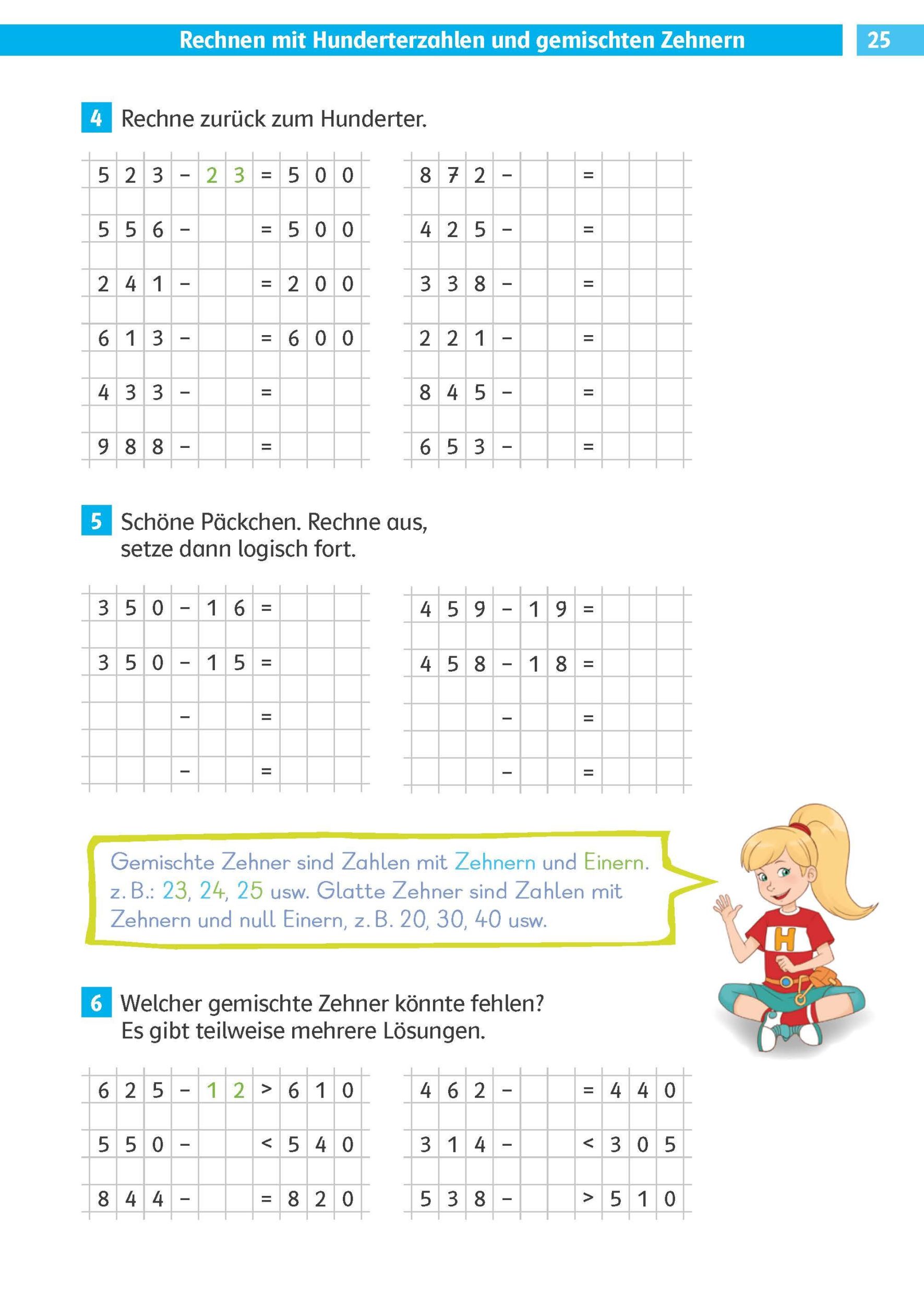 Bild: 9783129493847 | Klett Die Mathe-Helden Rechnen bis 1000 3. Klasse | Holger Geßner