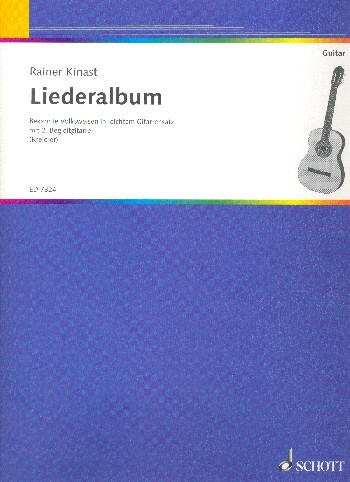 Cover: 9790001076463 | Song Album | Bekannte Volksweisen verschiedener Lander | Rainer Kinast