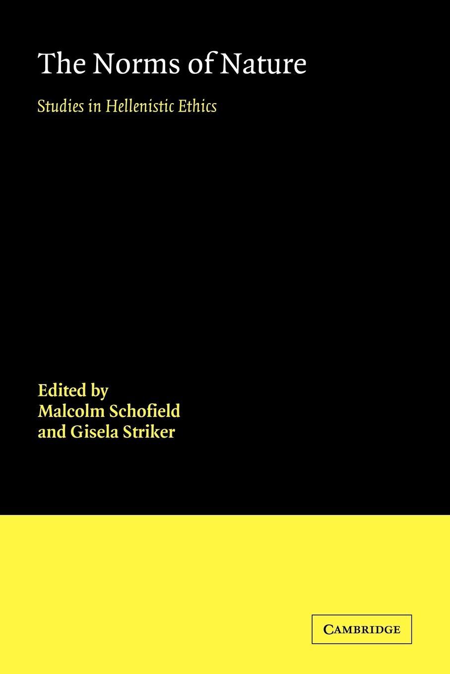 Cover: 9780521039888 | The Norms of Nature | Studies in Hellenistic Ethics | Gisela Striker