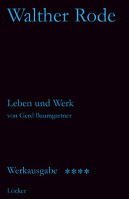Cover: 9783854094470 | Walther Rode: Leben und Werk | Walther Rode | Buch | 300 S. | Deutsch