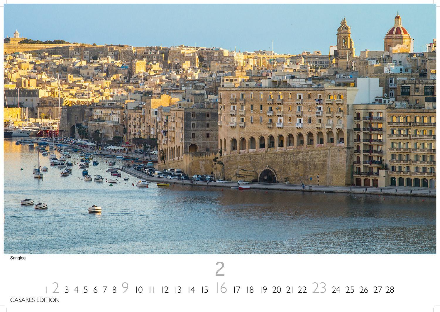 Bild: 9781835240748 | Malta 2025 L 35x50cm | H. W. Schawe | Kalender | 14 S. | Deutsch