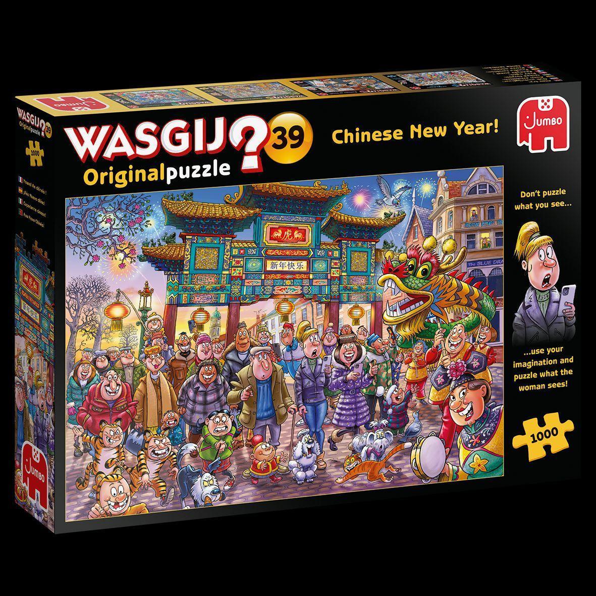 Bild: 8710126250112 | Wasgij Original 39 - Chinese New Year! - 1000 Teile | Spiel | Deutsch