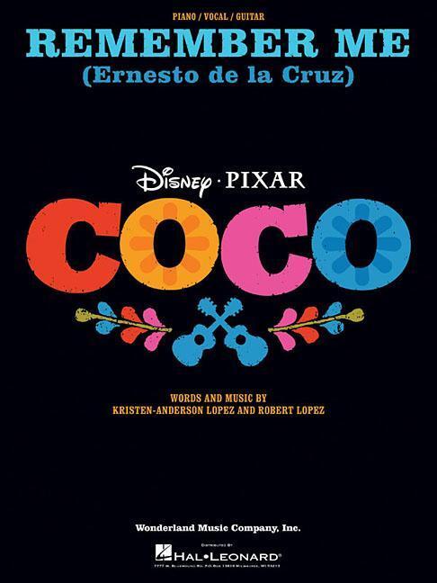 Cover: 888680748609 | Remember Me (Ernesto de la Cruz) (from Coco) | Taschenbuch | Buch