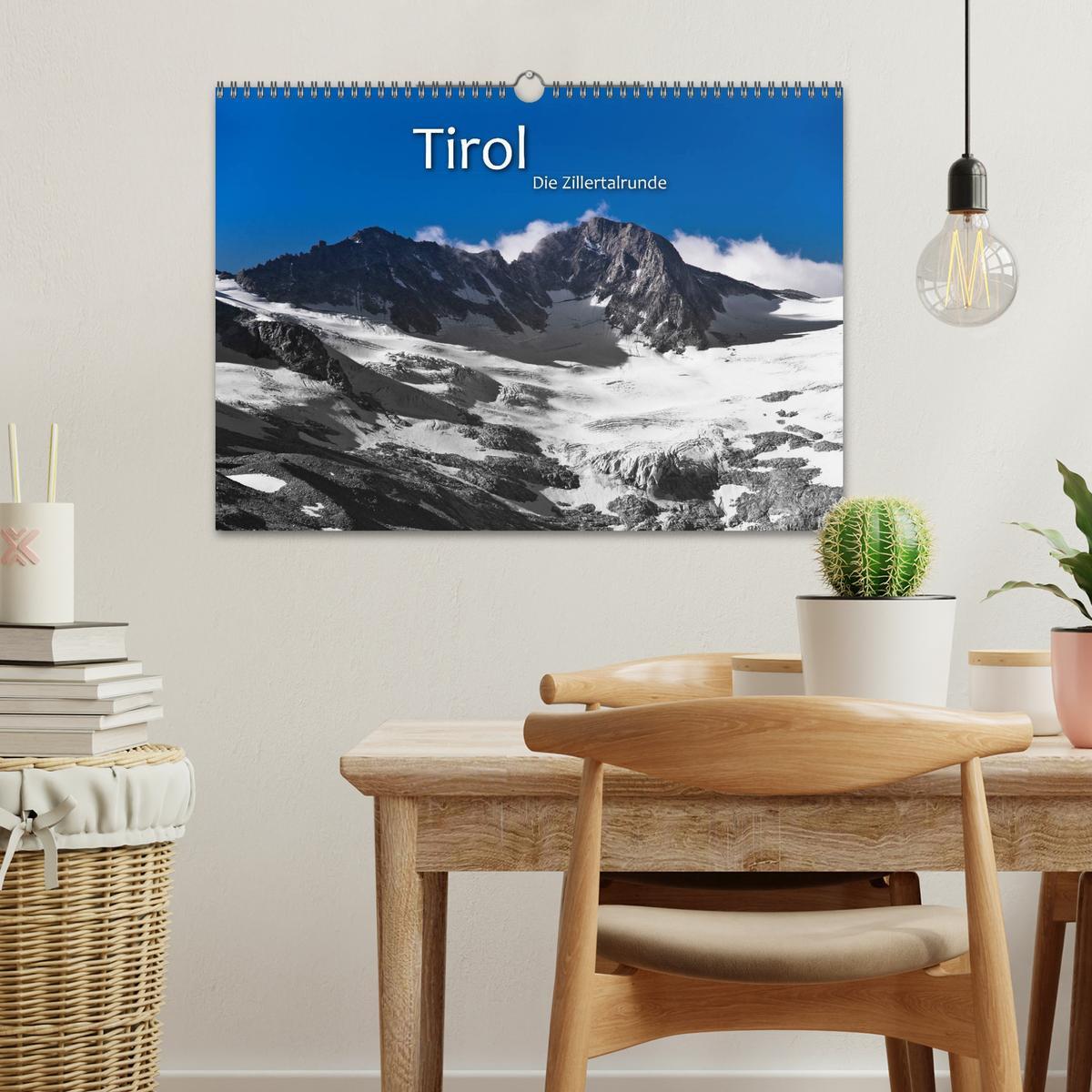 Bild: 9783435706754 | TIROL - Die Zillertalrunde (Wandkalender 2025 DIN A3 quer),...