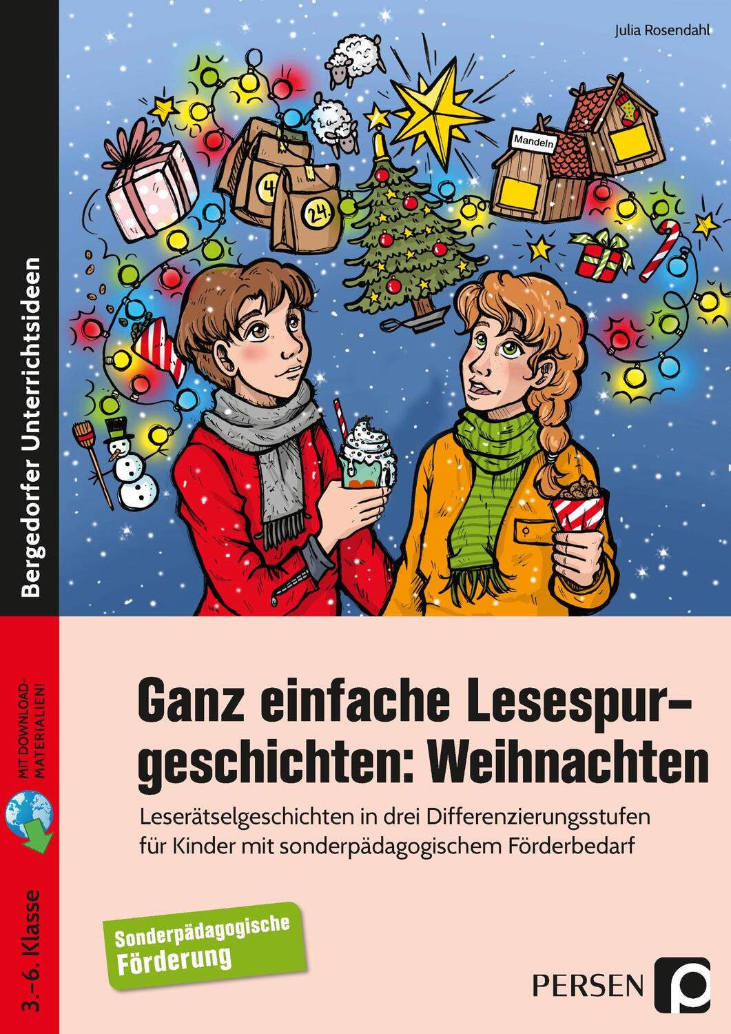 Cover: 9783403208167 | Ganz einfache Lesespurgeschichten: Weihnachten | Julia Rosendahl