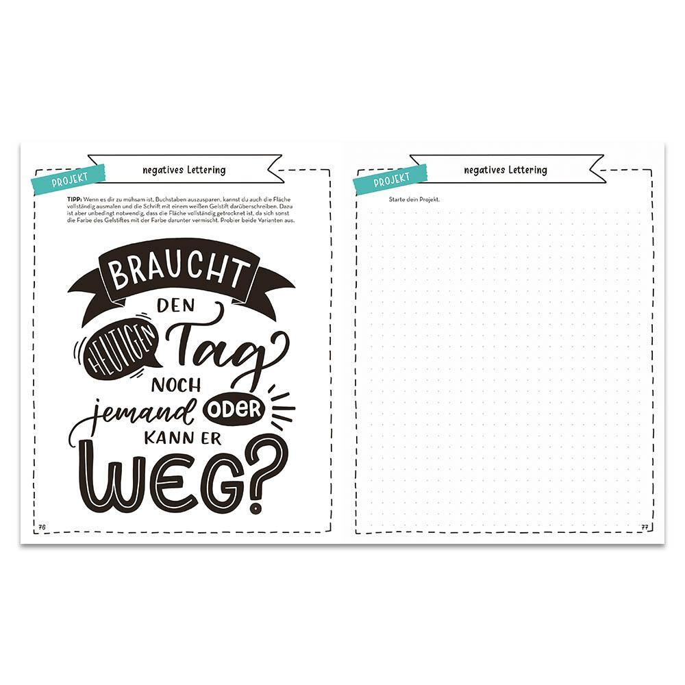 Bild: 9783963471629 | I Love Lettering - Der Block für alle Schnell-Starter Volume 2 | Buch