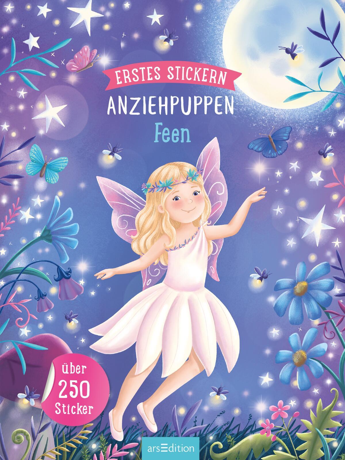 Bild: 9783845855042 | Erstes Stickern Anziehpuppen - Feen | Über 250 Sticker | Beimler