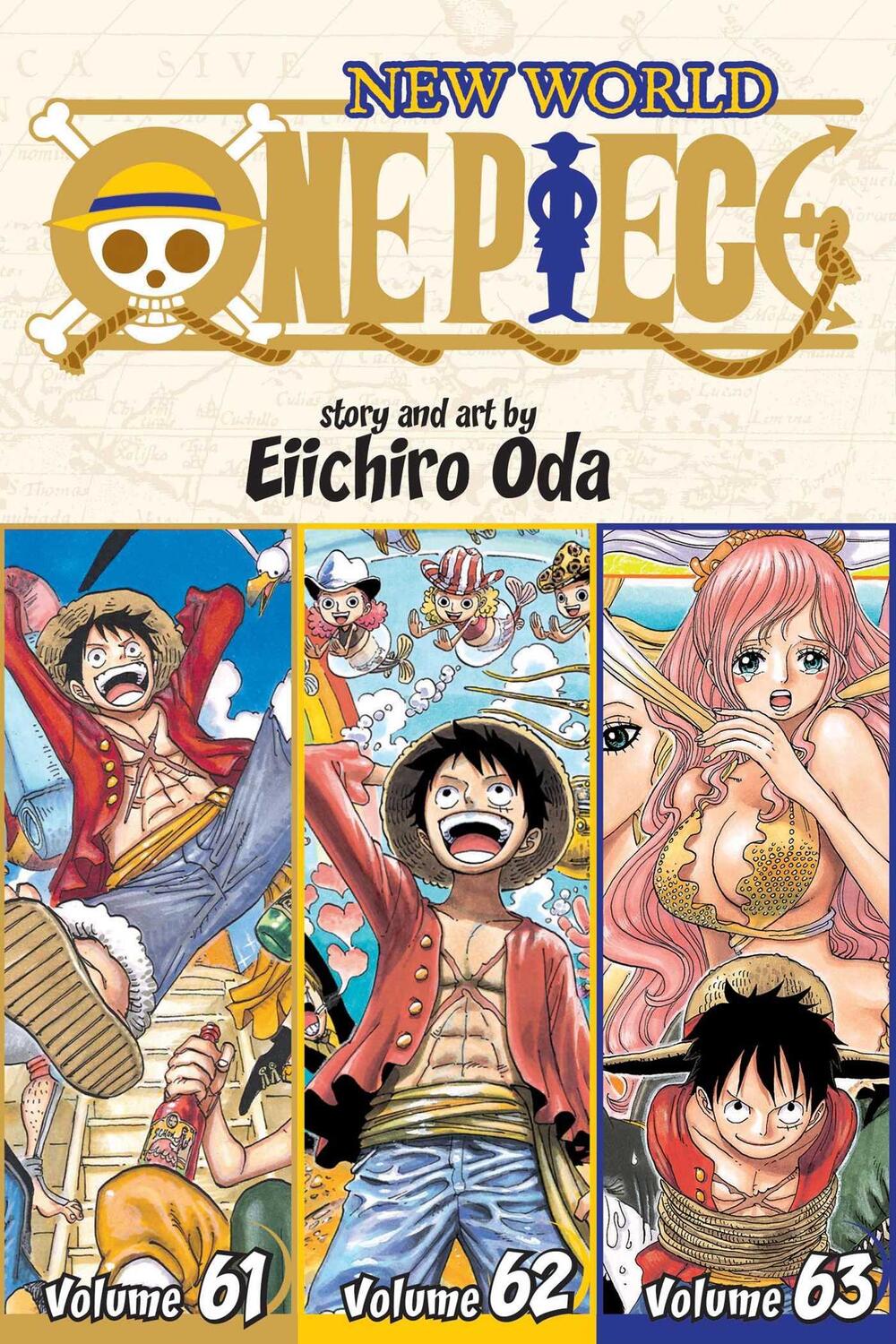 Cover: 9781421591186 | One Piece (Omnibus Edition), Vol. 21: Includes Vols. 61, 62 &amp; 63 | Oda