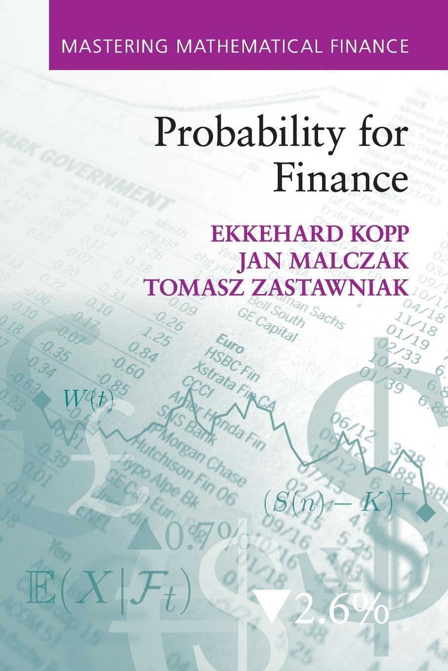 Cover: 9780521175579 | Probability for Finance | Ekkehard Kopp (u. a.) | Taschenbuch | 2013