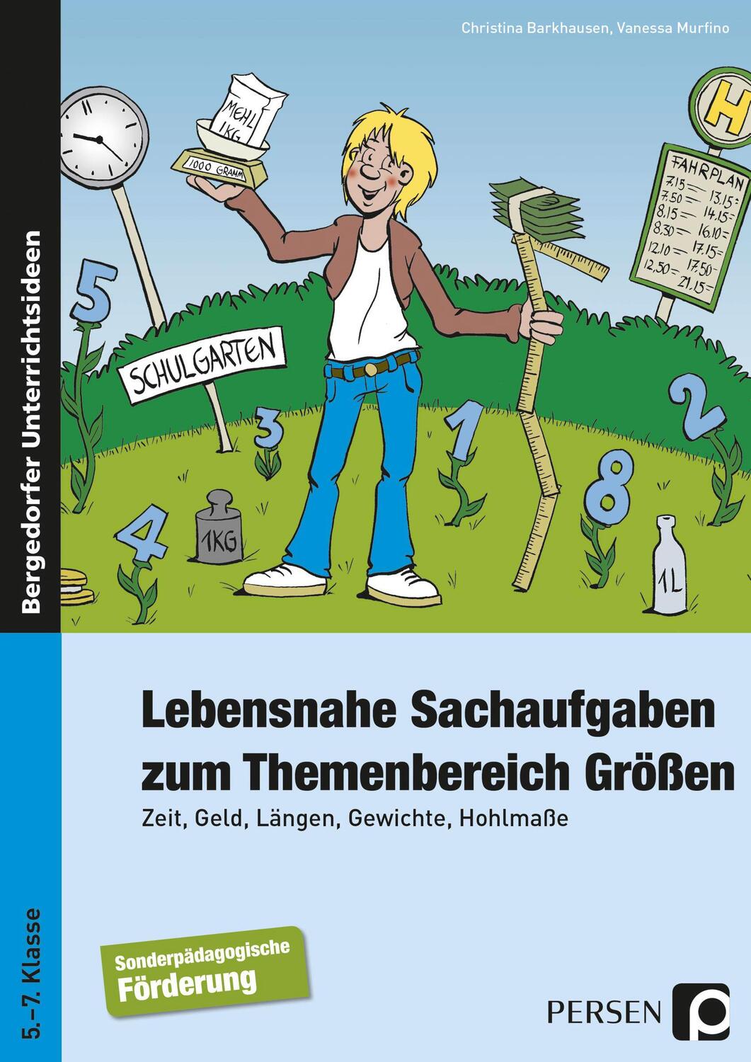 Cover: 9783403231370 | Lebensnahe Sachaufgaben zum Themenbereich Größen | Barkhausen (u. a.)