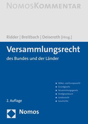 Cover: 9783848705382 | Versammlungsrecht | des Bundes und der Länder | Breitbach (u. a.)