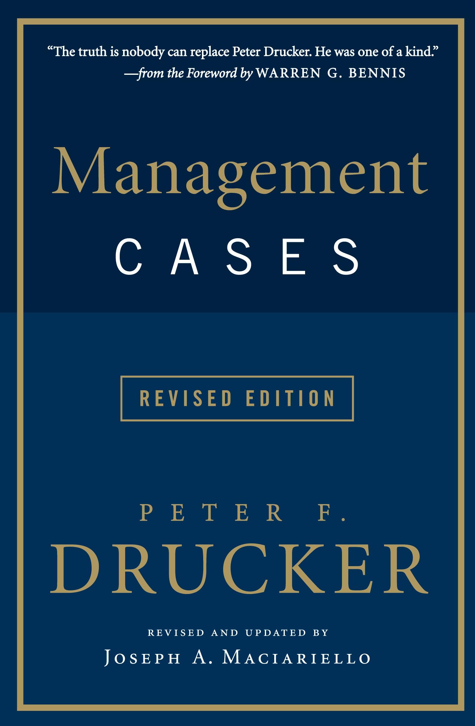 Cover: 9780061435157 | Management Cases (Revised) | Peter F Drucker | Taschenbuch | Englisch