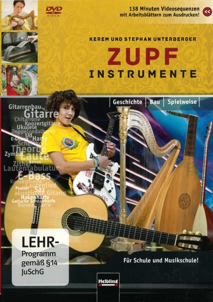 Cover: 9783990352465 | Zupfinstrumente, 1 DVD-ROM | Kerem Unterberger (u. a.) | DVD | DVD