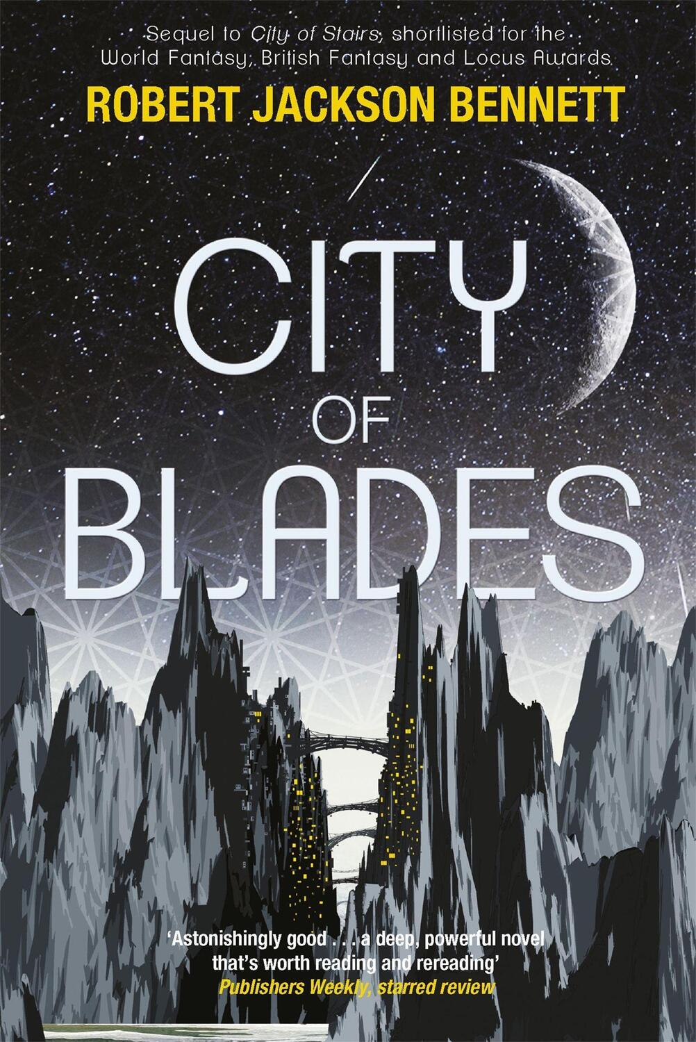 Cover: 9781848669598 | City of Blades | The Divine Cities Book 2 | Robert Jackson Bennett