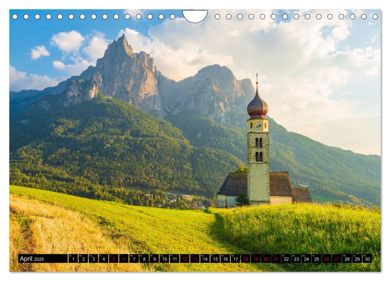 Bild: 9783435127368 | Sehnsucht Seiser Alm (Wandkalender 2025 DIN A4 quer), CALVENDO...