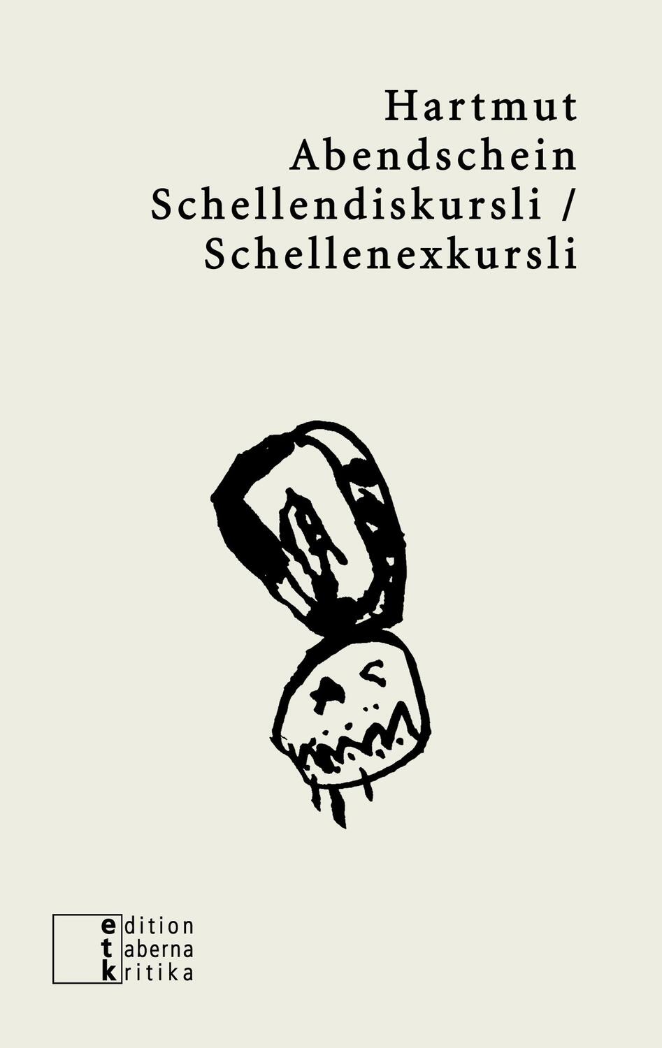 Cover: 9783905846249 | Schellendiskursli / Schellenexkursli | Hartmut Abendschein | Buch
