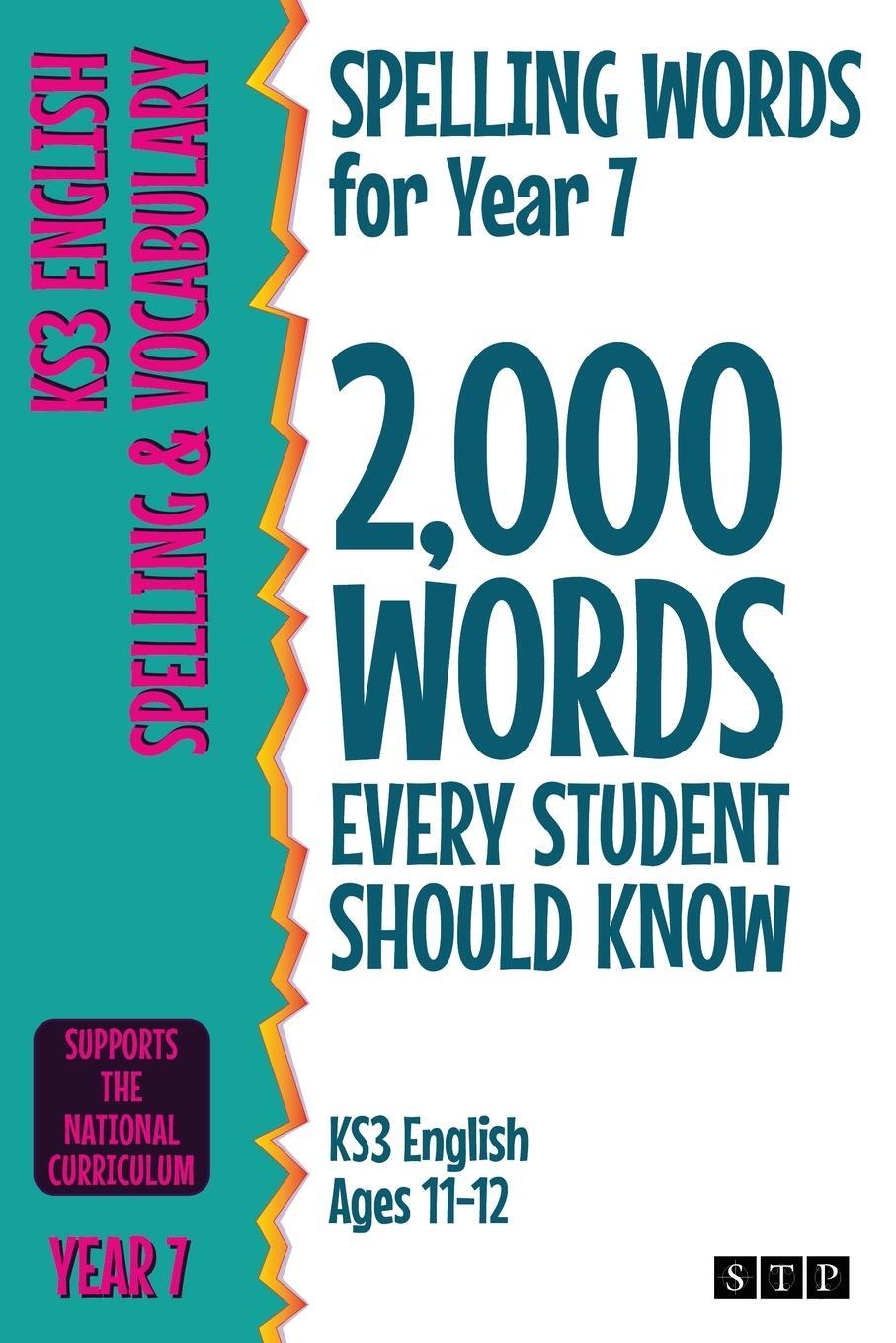 Cover: 9781912956296 | Spelling Words for Year 7 | Stp Books | Taschenbuch | Paperback | 2020