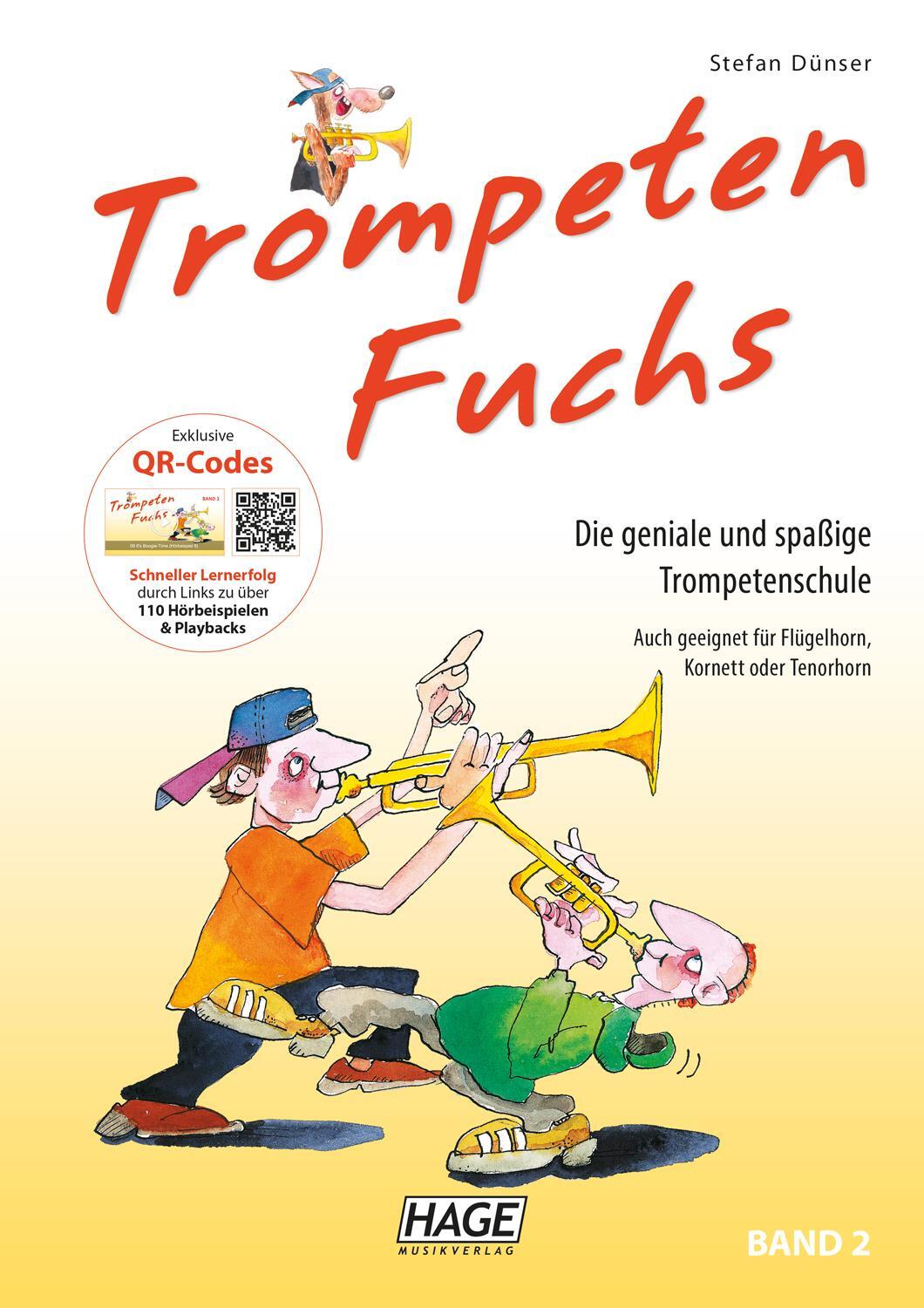 Cover: 9783866260795 | Trompeten Fuchs Band 2 | Stefan Dünser | Taschenbuch | Spiralbindung