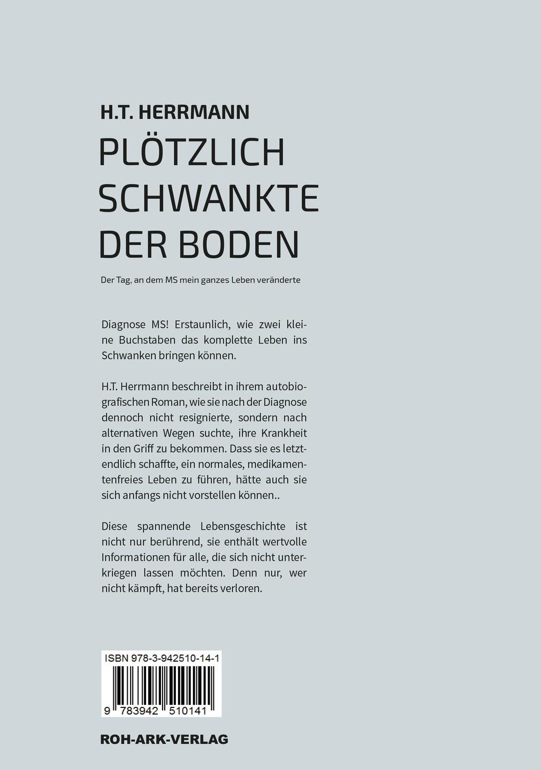 Rückseite: 9783942510141 | Plötzlich schwankte der Boden | Helga Herrmann | Taschenbuch | Deutsch