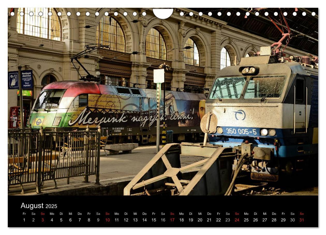 Bild: 9783435613571 | Europäische Eisenbahnen im Auge der Kamera (Wandkalender 2025 DIN...