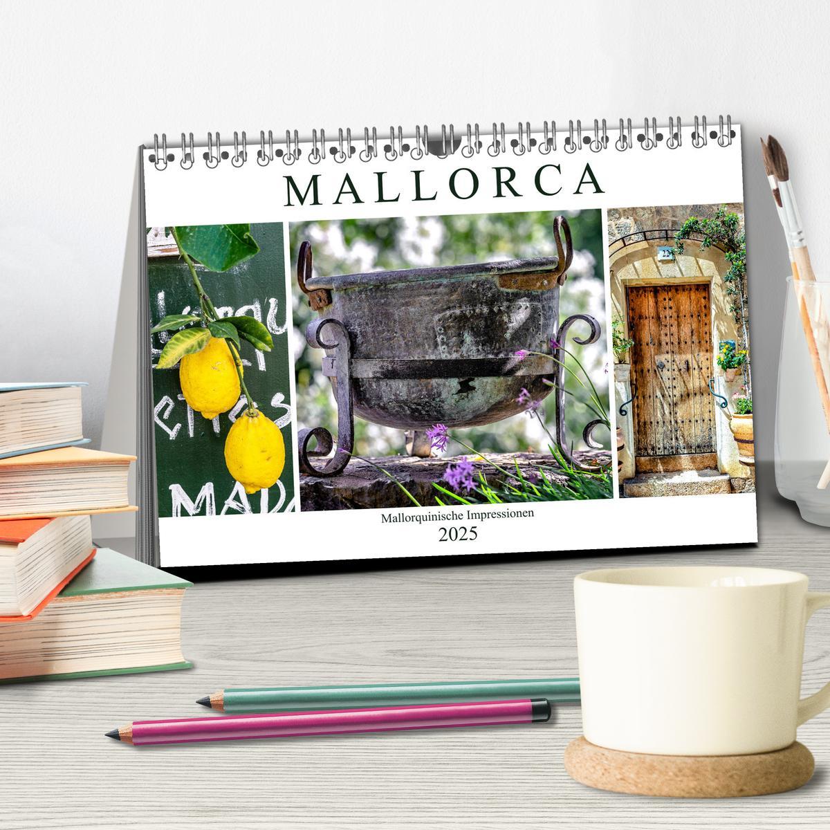 Bild: 9783435307685 | Mallorca - Mallorquinische Impressionen (Tischkalender 2025 DIN A5...