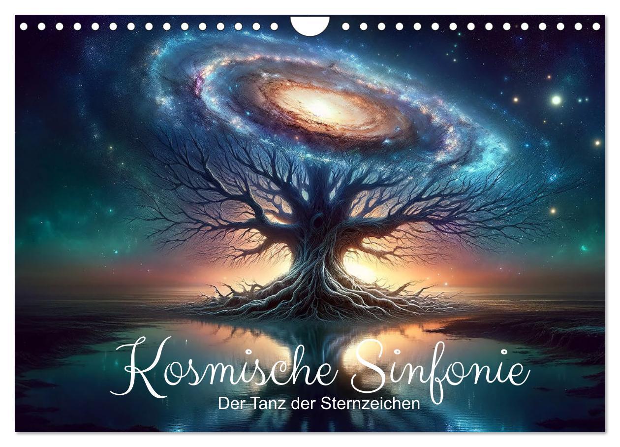 Cover: 9783383773723 | Kosmische Sinfonie: Der Tanz der Sternzeichen (Wandkalender 2025...