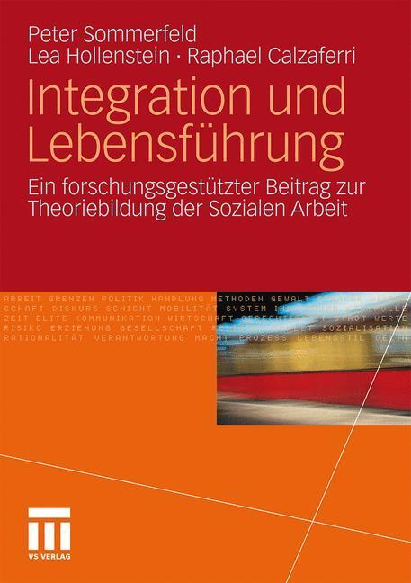 Cover: 9783531178066 | Integration und Lebensführung | Peter Sommerfeld (u. a.) | Taschenbuch