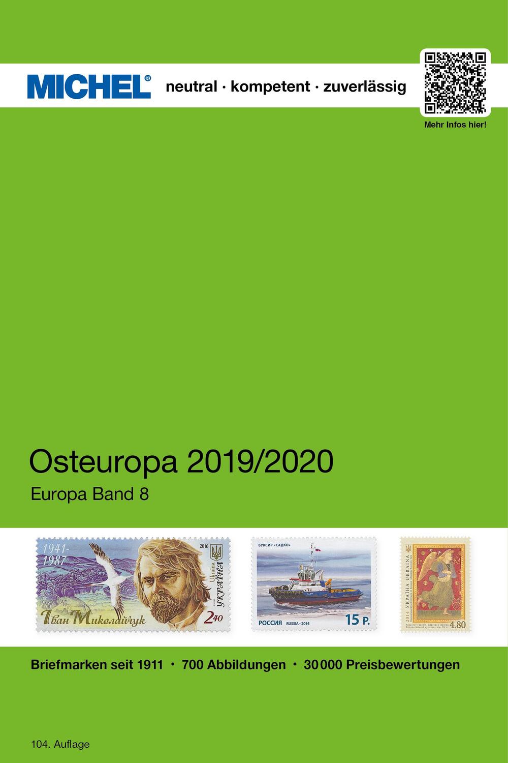 Cover: 9783954022977 | Michel Osteuropa 2019/2020 | Europa Teil 7 | Buch | MICHEL-Europa / EK