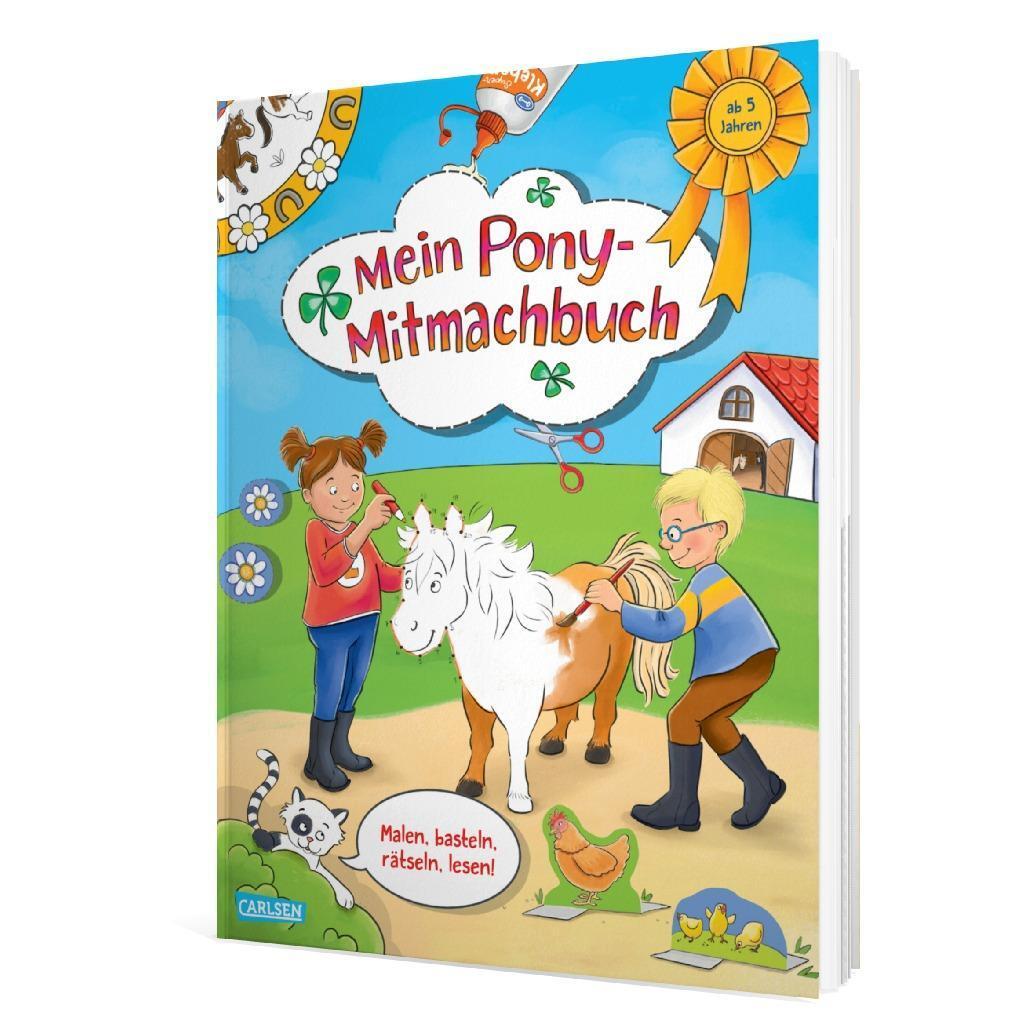 Bild: 9783551191069 | Mein Pony-Mitmachbuch | Corinna Wieja | Taschenbuch | 128 S. | Deutsch