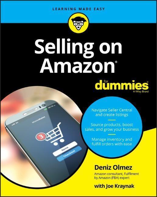 Cover: 9781119689331 | Selling on Amazon For Dummies | Deniz Olmez (u. a.) | Taschenbuch