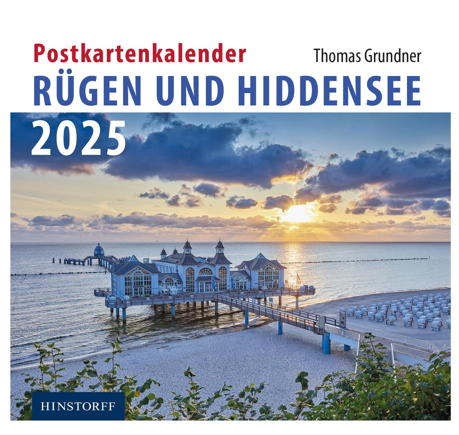Cover: 9783356024944 | Postkartenkalender Rügen und Hiddensee 2025 | Kalender | Deutsch