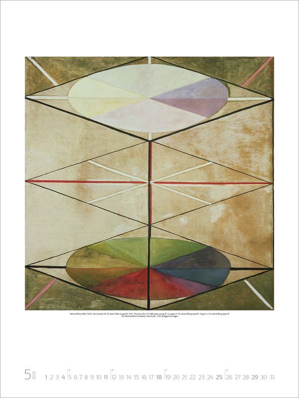 Bild: 9783731879718 | Hilma af Klint 2025 | Korsch Verlag | Kalender | Spiralbindung | 14 S.