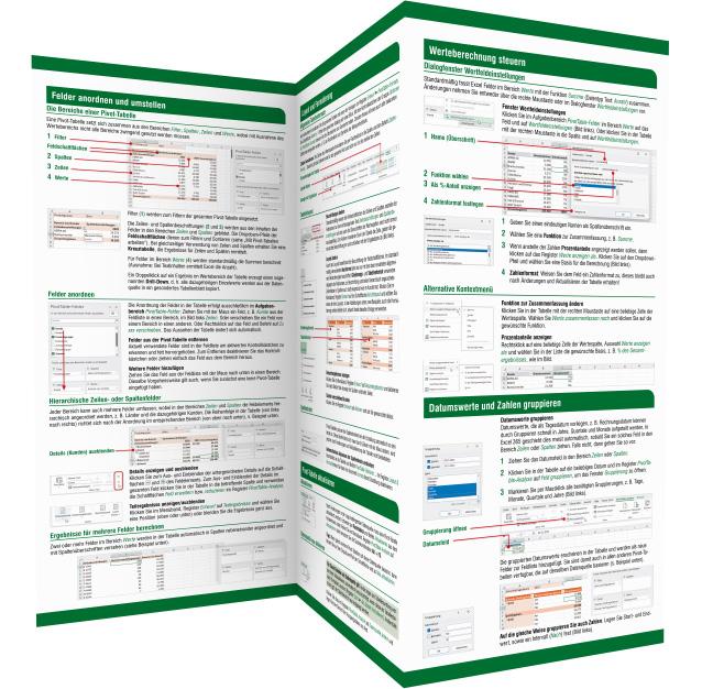 Rückseite: 9783832806576 | Pivot-Tabellen (PivotTable) Microsoft Excel 365 / Excel 2019 - 2021