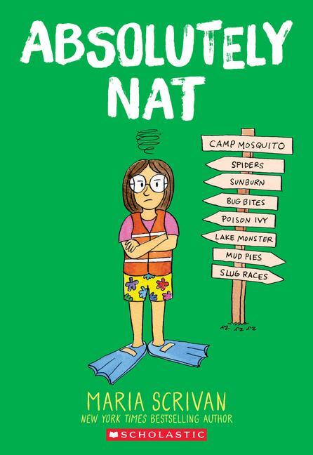 Cover: 9781338715392 | Absolutely Nat: A Graphic Novel (Nat Enough #3) | Volume 3 | Scrivan
