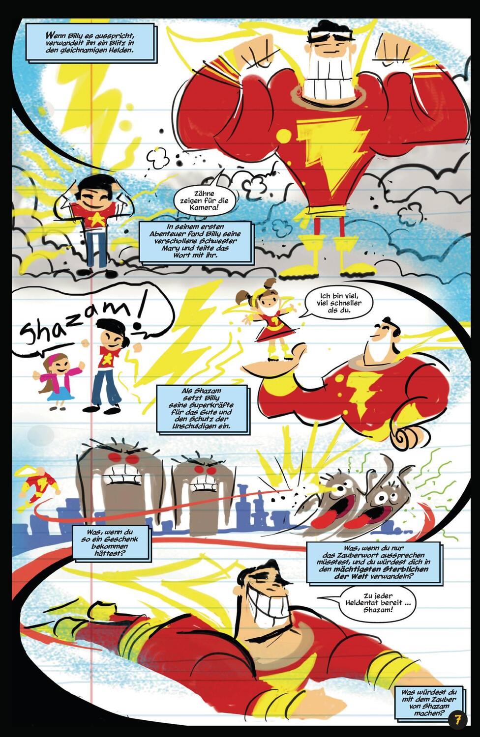 Bild: 9783741611445 | Mein erster Comic: Shazam! | Mike Kunkel | Buch | 100 S. | Deutsch