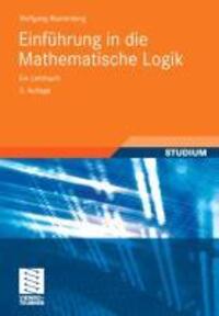 Cover: 9783834805782 | Einführung in die Mathematische Logik | Ein Lehrbuch | Rautenberg