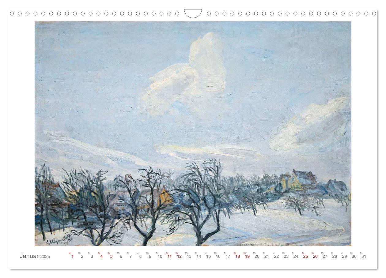 Bild: 9783435132874 | Landschaft im Licht. Daniel Wohlgemuth 1876-1967 (Wandkalender 2025...